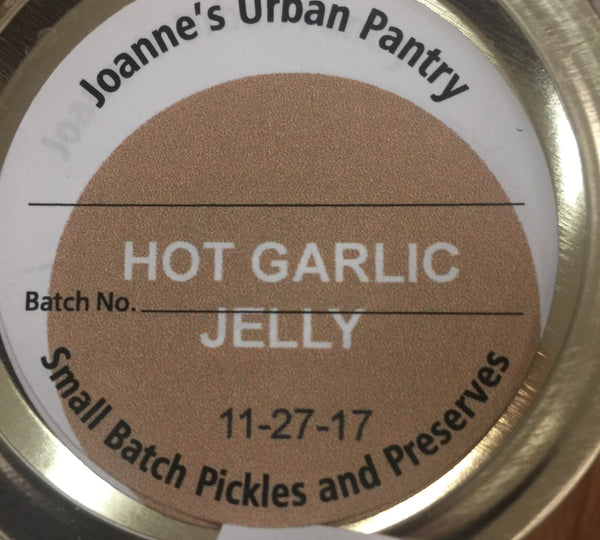 Hot garlic jelly