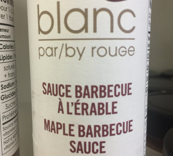 Maple Barbecue sauce