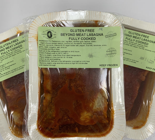 GF Beef lasagna 2 portions
