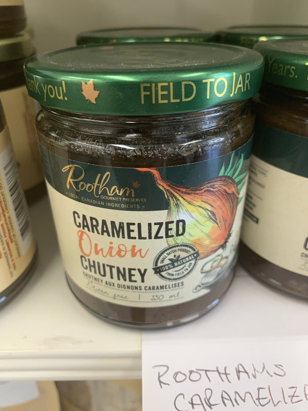 Rootham Caramelizes Onion Chutney