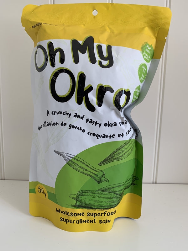 Okra snack