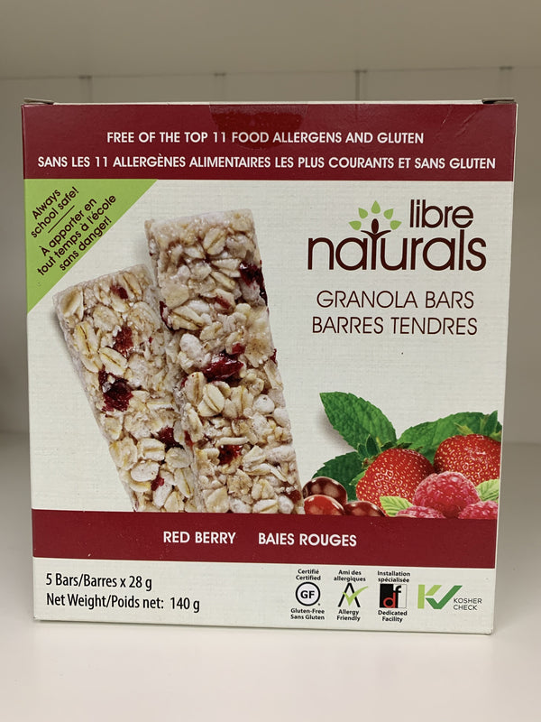 Red Berries Granola Bars