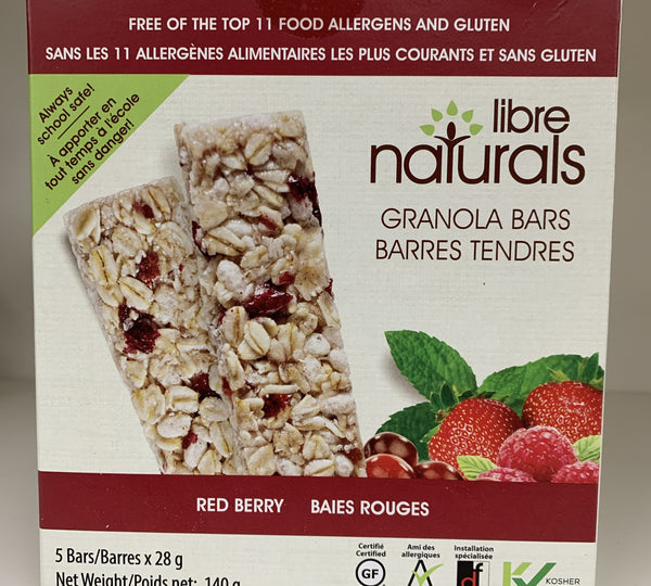 Red Berries Granola Bars