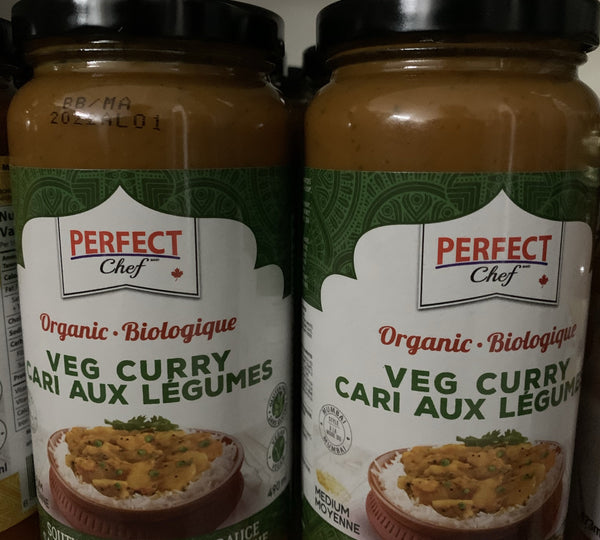 Organic Veg Curry cooking sauce