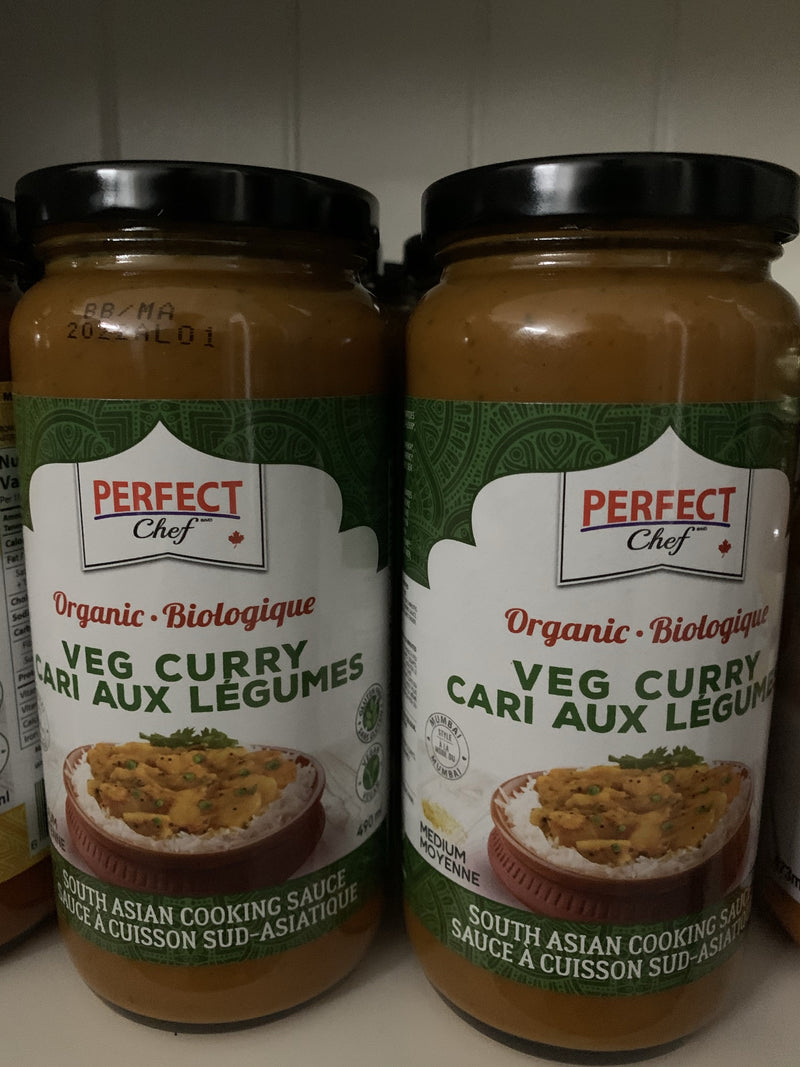 Organic Veg Curry cooking sauce