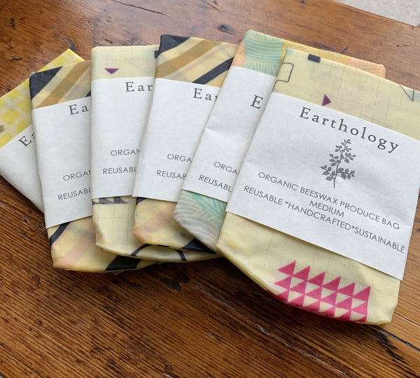 Earthology - Beeswax medium bag Organic