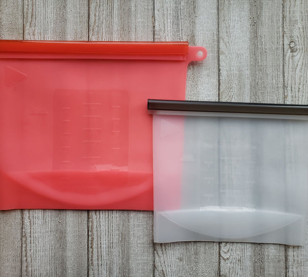 Silicone freezer bag small, 1000 ml