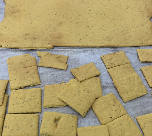 Chickpea Za’atar crackers WHOLESALE (100)