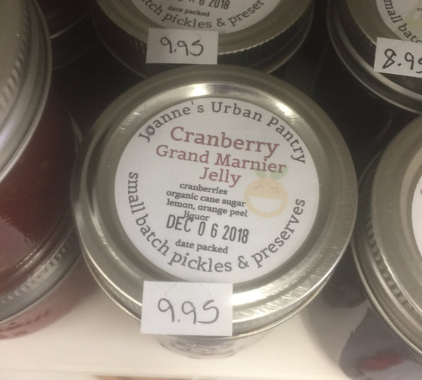 Pear and cranberry Jam