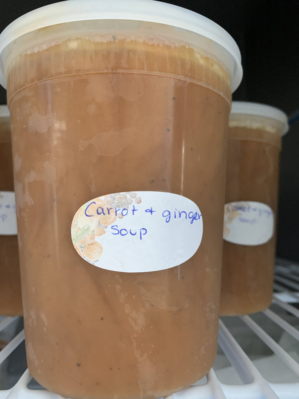 Carrot and ginger soup 900gr