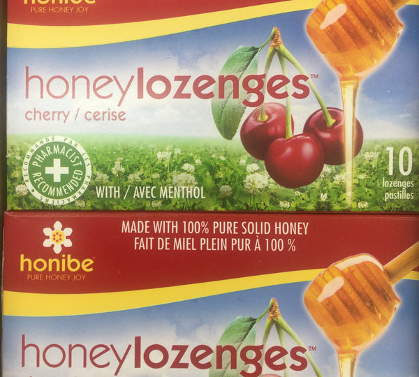 Honey Lozenges Cherry with Menthol