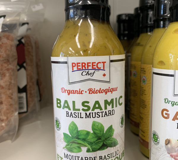 Balsamic Basil Mustard