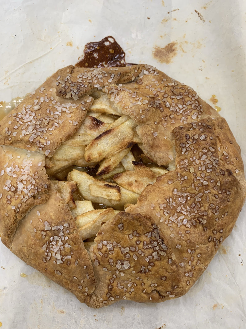 Pear and ginger galette