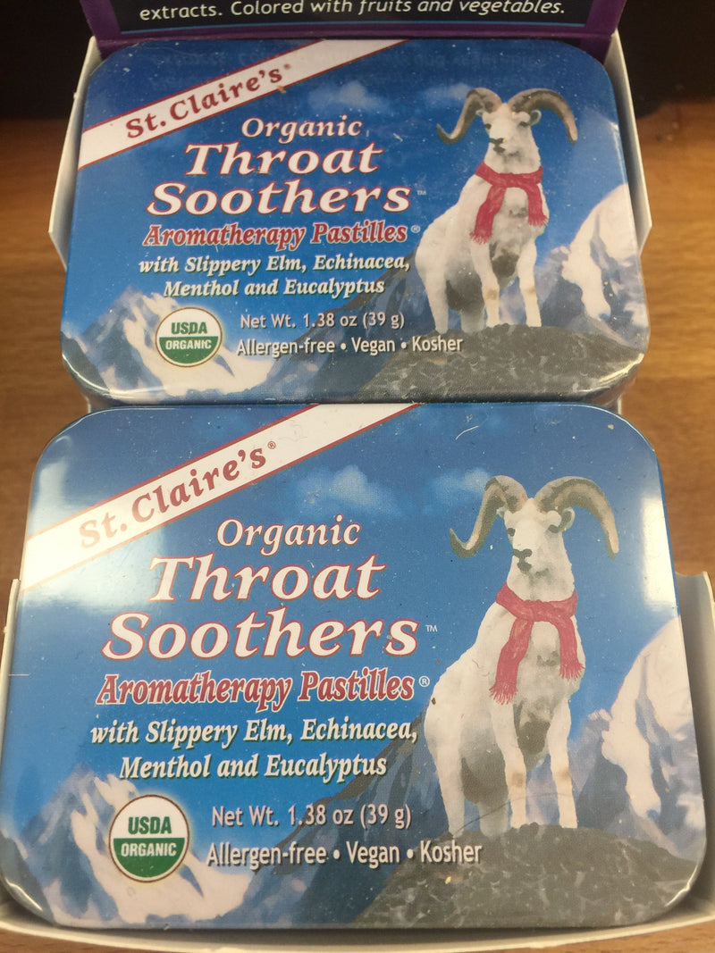 Organic Throat Soothers