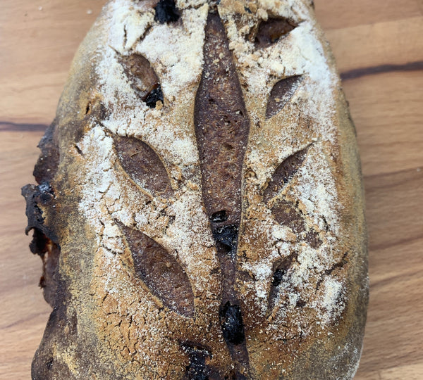 Gluten Free Sourdough with Sundried Tomatoes