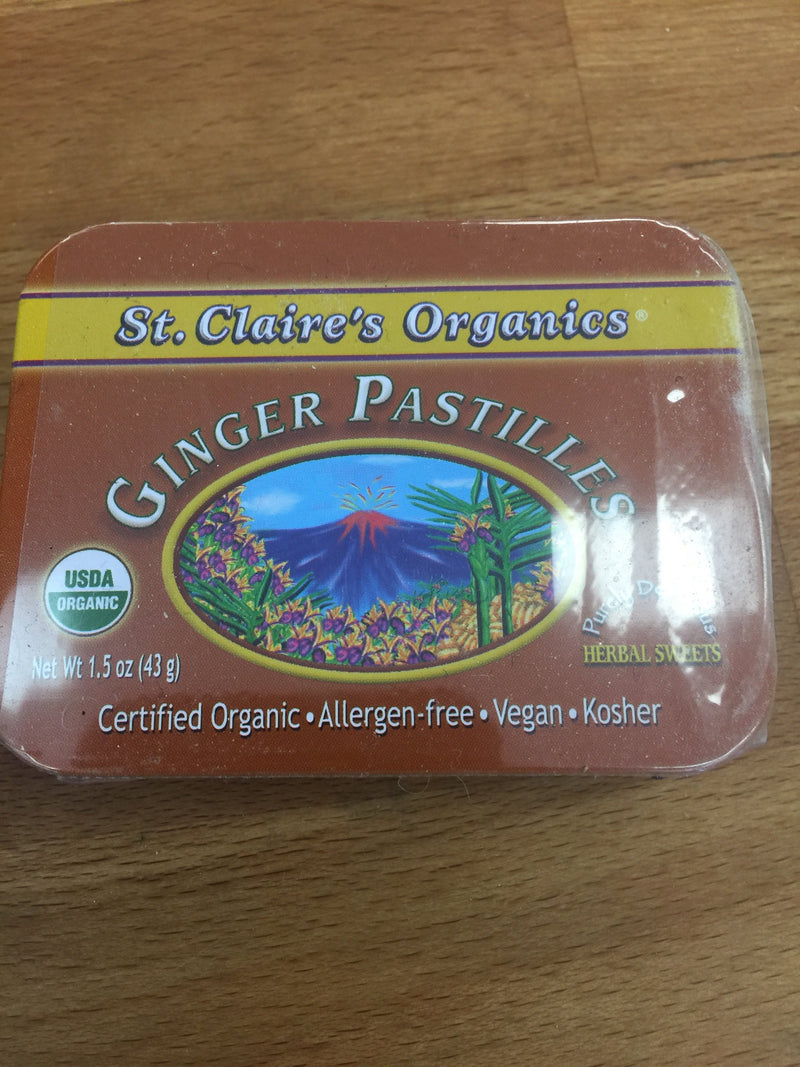 Organic Ginger Pastilles