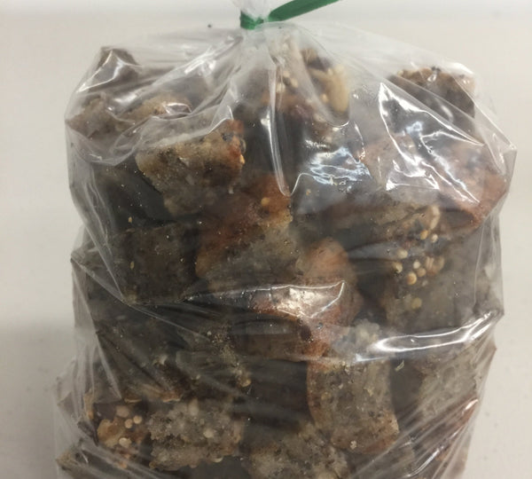 Gluten free - yeast free - vegan croutons