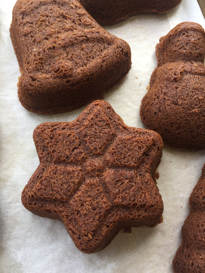 Ginger Molasses Shaped Cookie