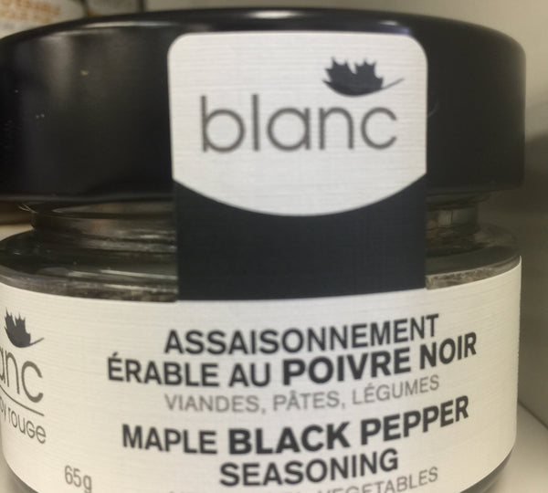 Maple black pepper seasoning
