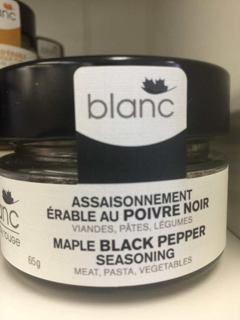 Maple black pepper seasoning