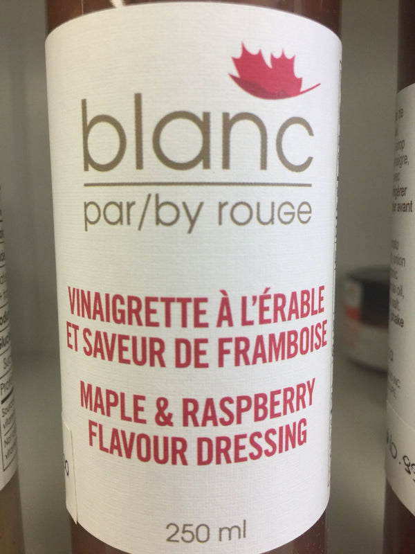 Maple & raspberry flavour dressing