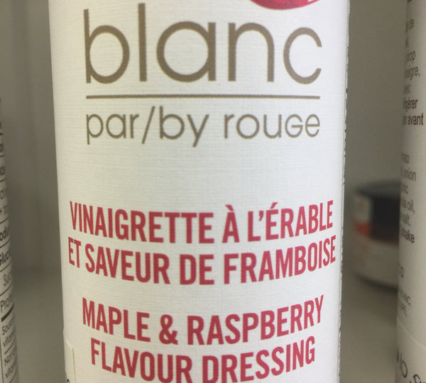 Maple & raspberry flavour dressing